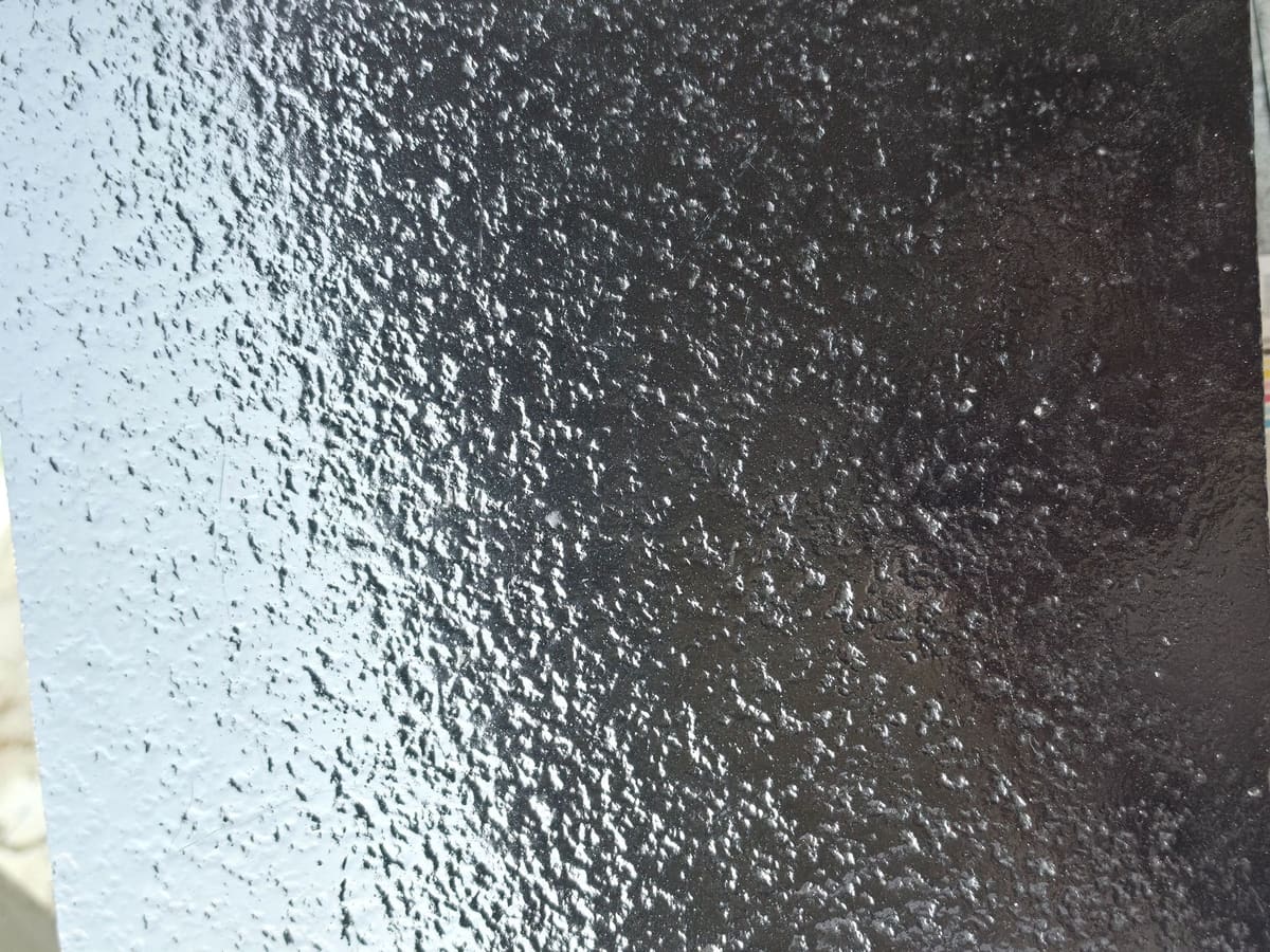Black Lapatro granite slab, leather finish, at Selection Granite & Marble, Palanpur